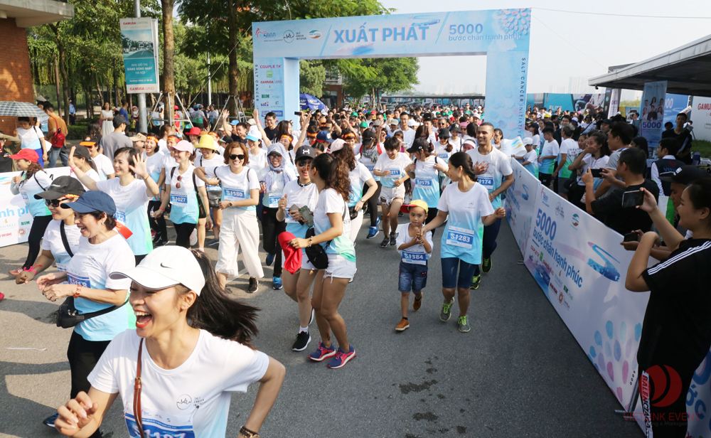 Ngày hội đi bộ vì bệnh nhân ung thư Việt Nam 2019