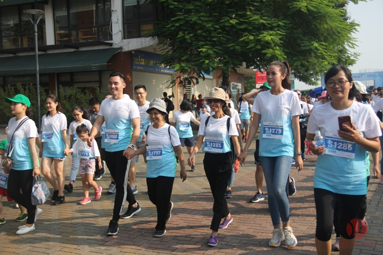 Ngày hội đi bộ vì bệnh nhân ung thư Việt Nam 2019