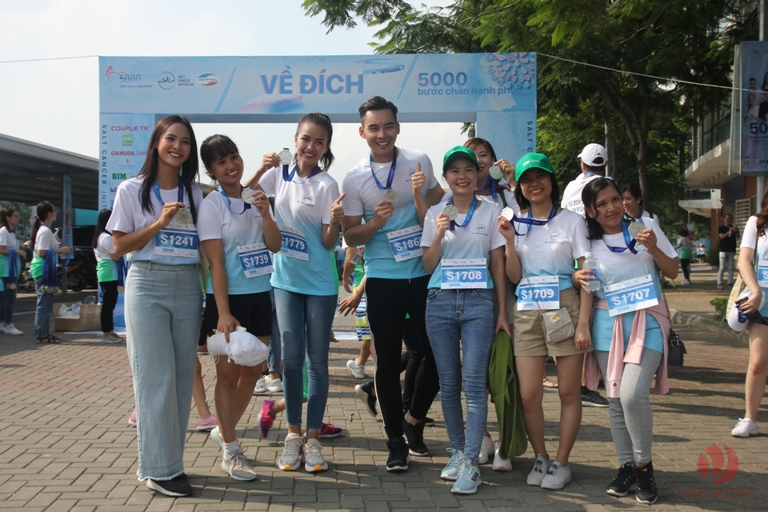 Ngày hội đi bộ vì bệnh nhân ung thư Việt Nam 2019