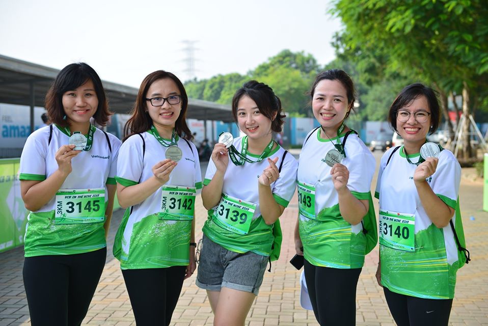 Tổ chức giải chạy VIETCOMBANK