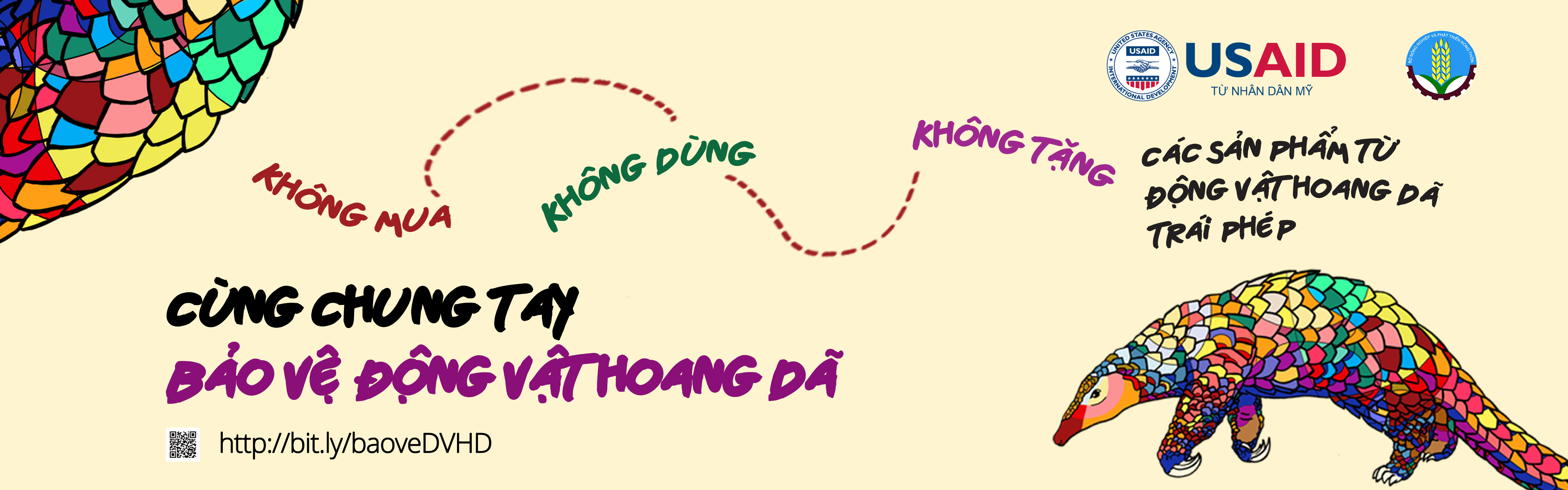 từ chối ăn thịt thú rừng và loài tê tê