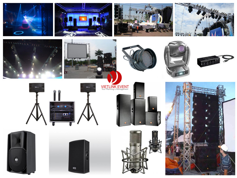 Cho thuê thiết bị âm thanh ánh sáng