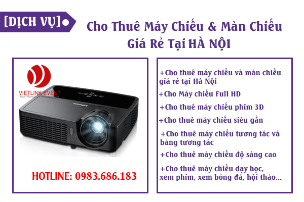 Cho thuê máy chiếu giá rẻ tại hà nội