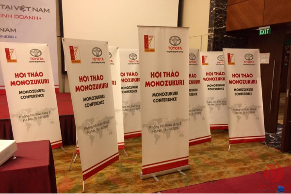 Lắp đặt và cho thuê Backdrop phông bạt Hiflex
