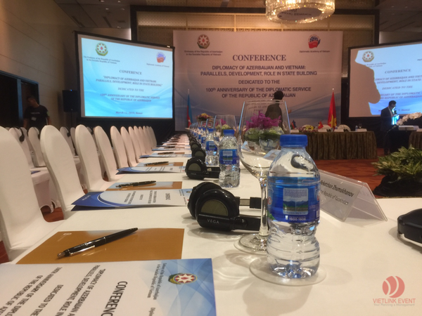 Cung cấp thiết bị hội thảo Conference tại Pan Picific Hà Nội