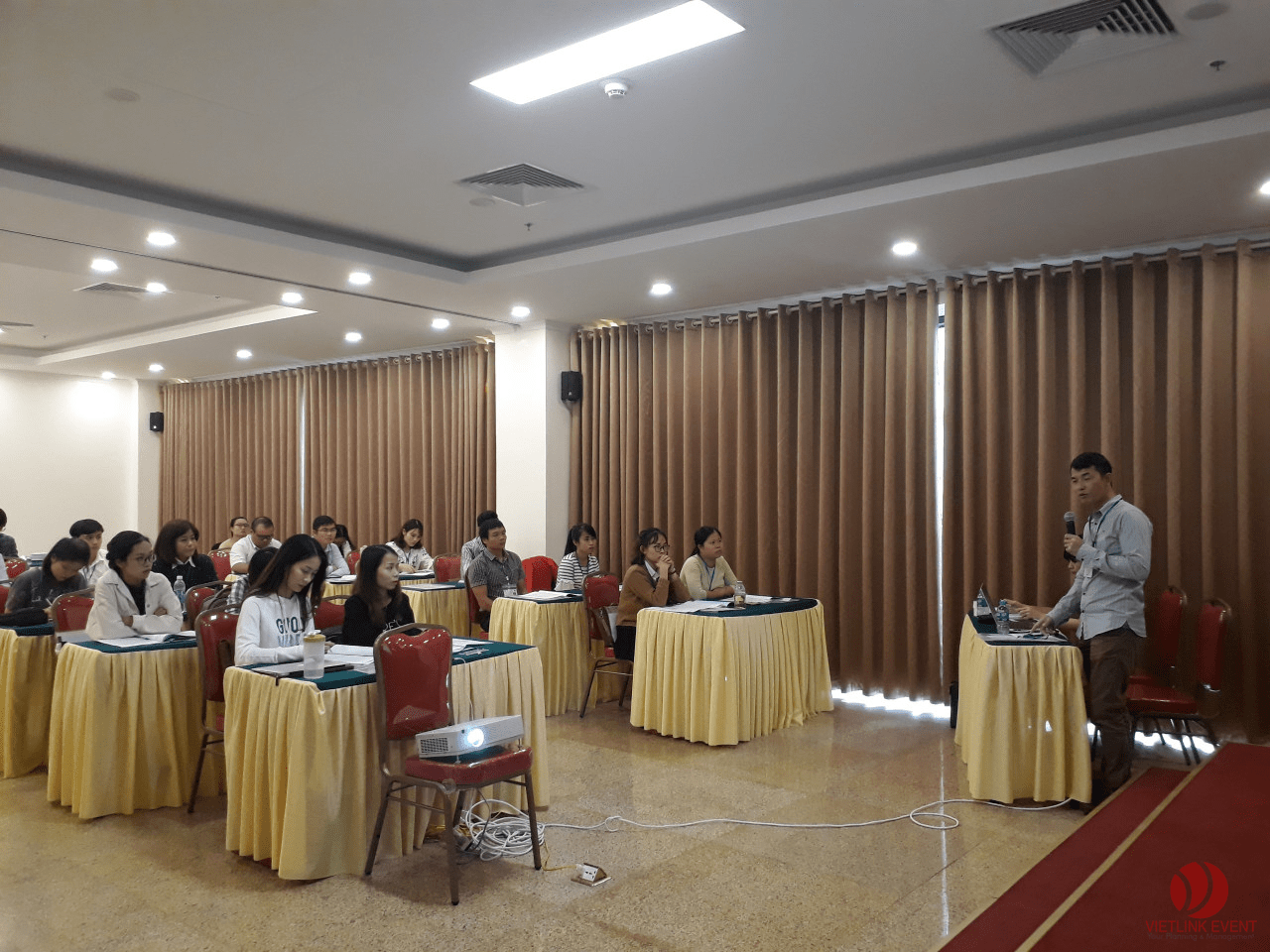 Tập huấn dự án RISE 2018 tại Nhà khách Bộ Quốc phòng