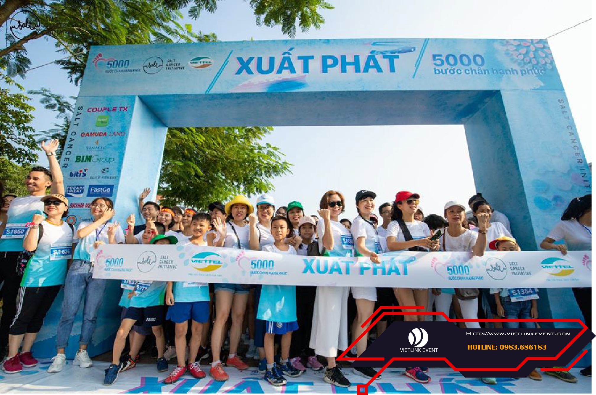 tổ chức giải chạy 