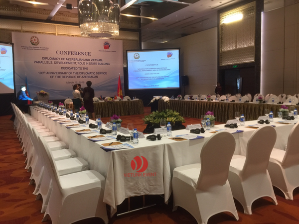 Cung cấp thiết bị hội thảo Conference tại Pan Picific Hà Nội