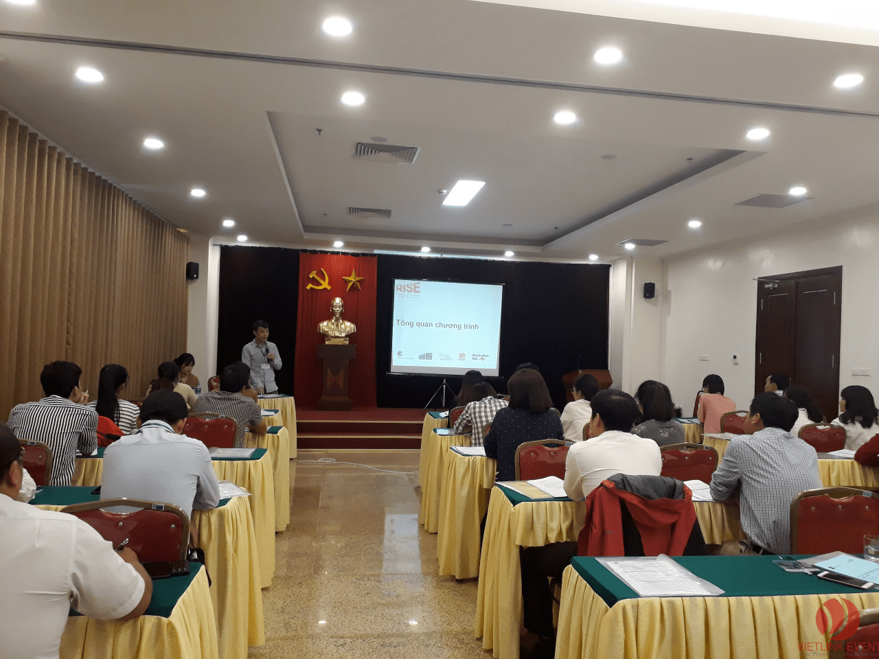 Tập huấn dự án RISE 2018 tại Nhà khách Bộ Quốc phòng