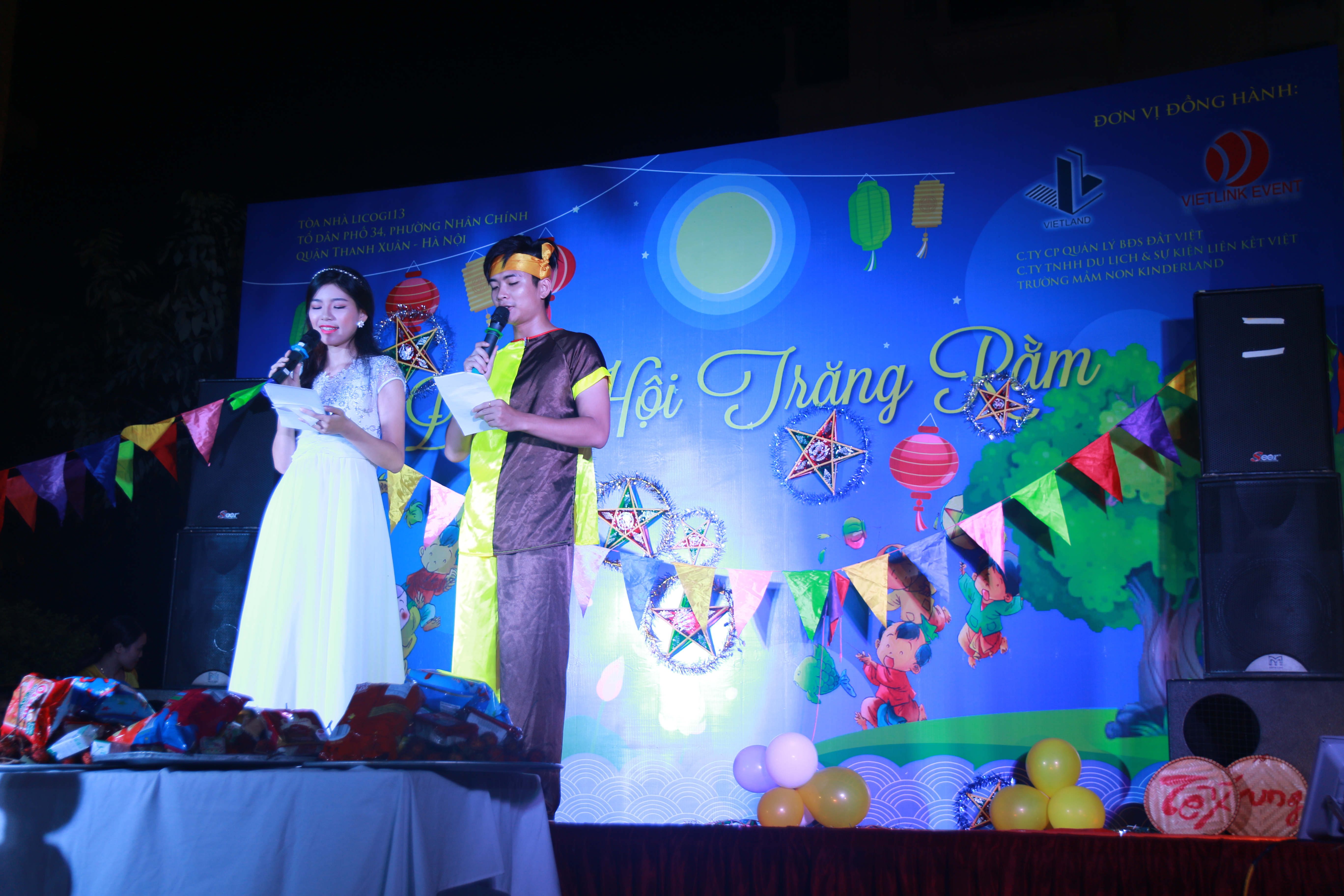 tổ chức tiệc trung thu