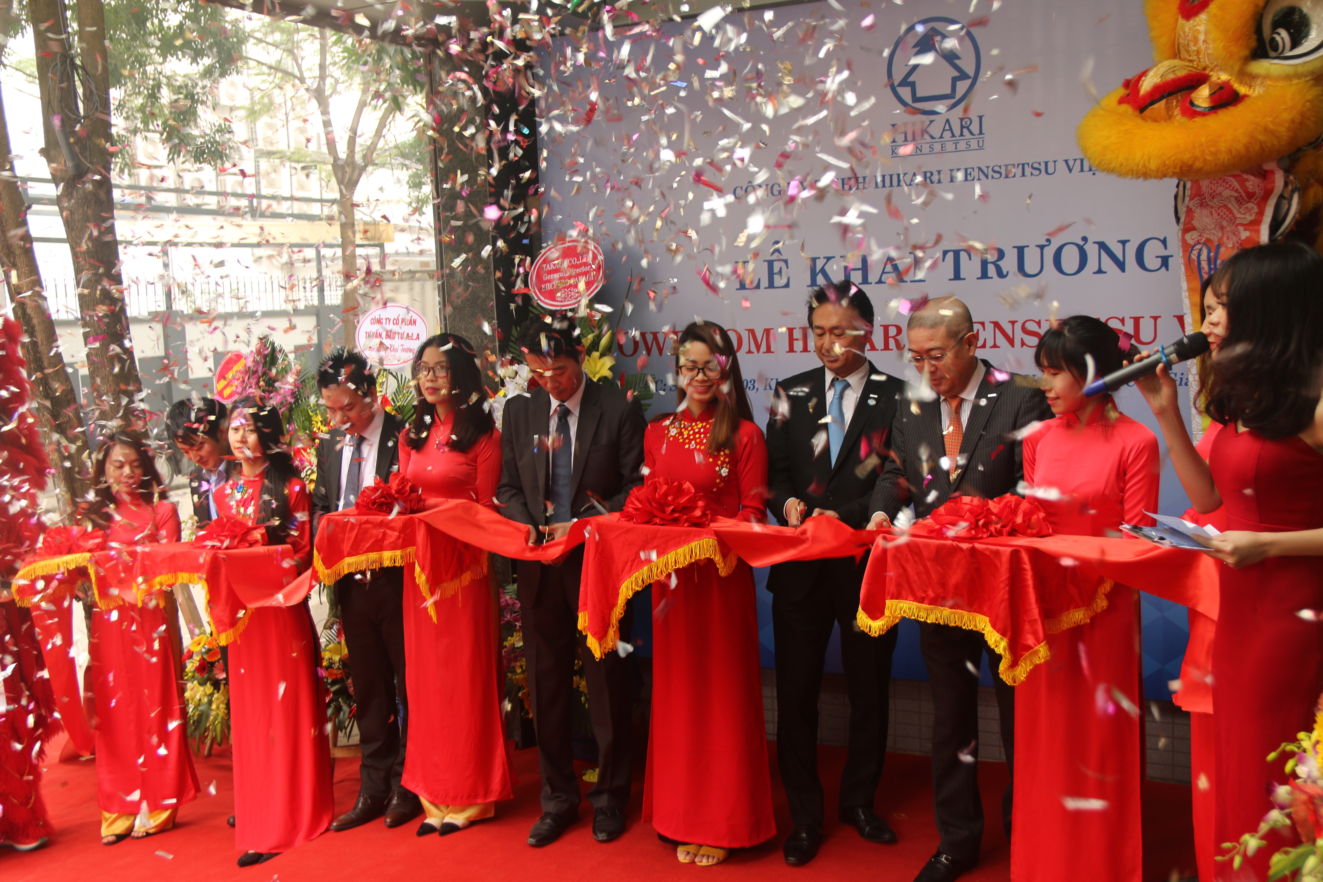 Khai trương showroom Hikari Kensetsu Vietnam
