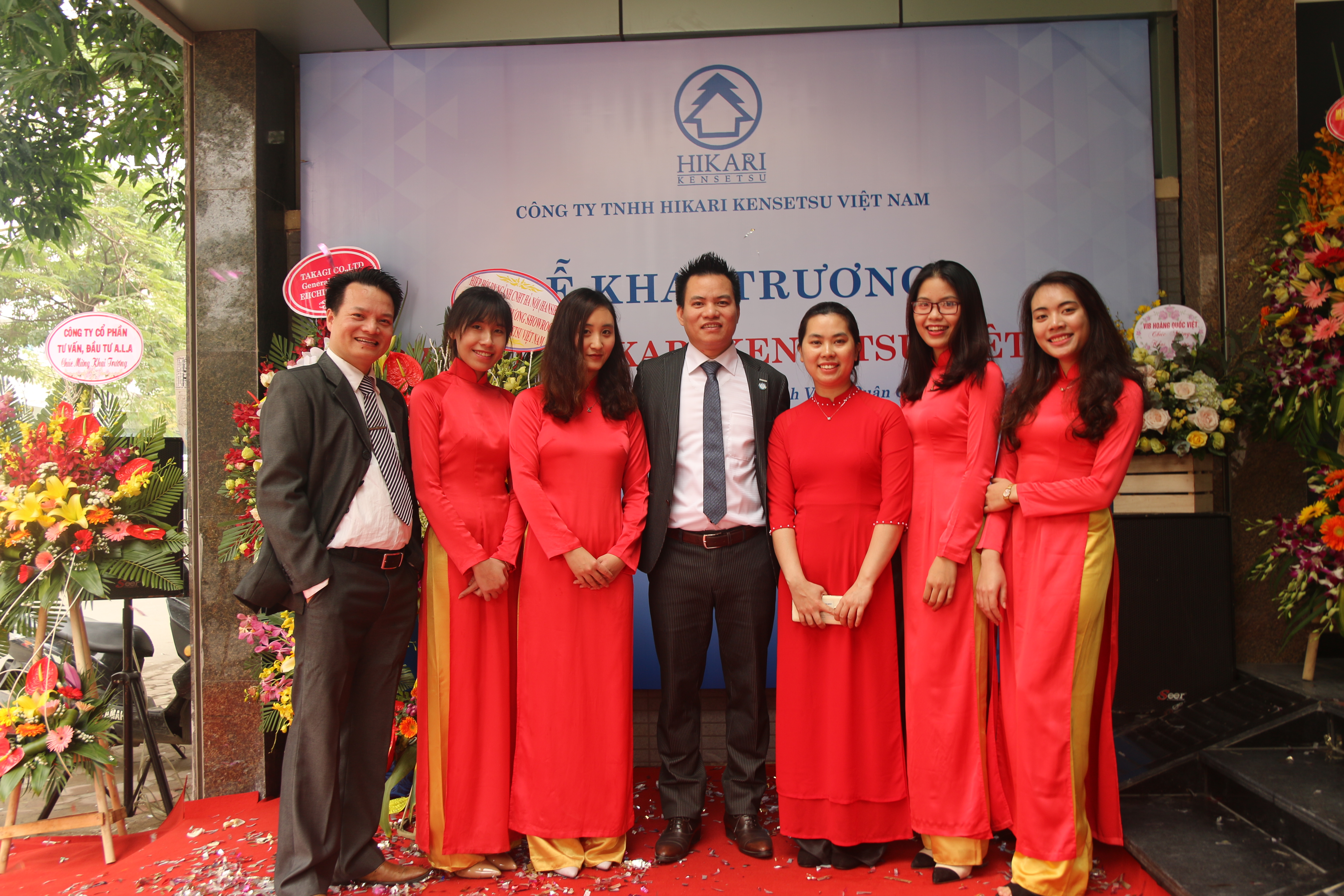 Khai trương showroom Hikari Kensetsu Vietnam