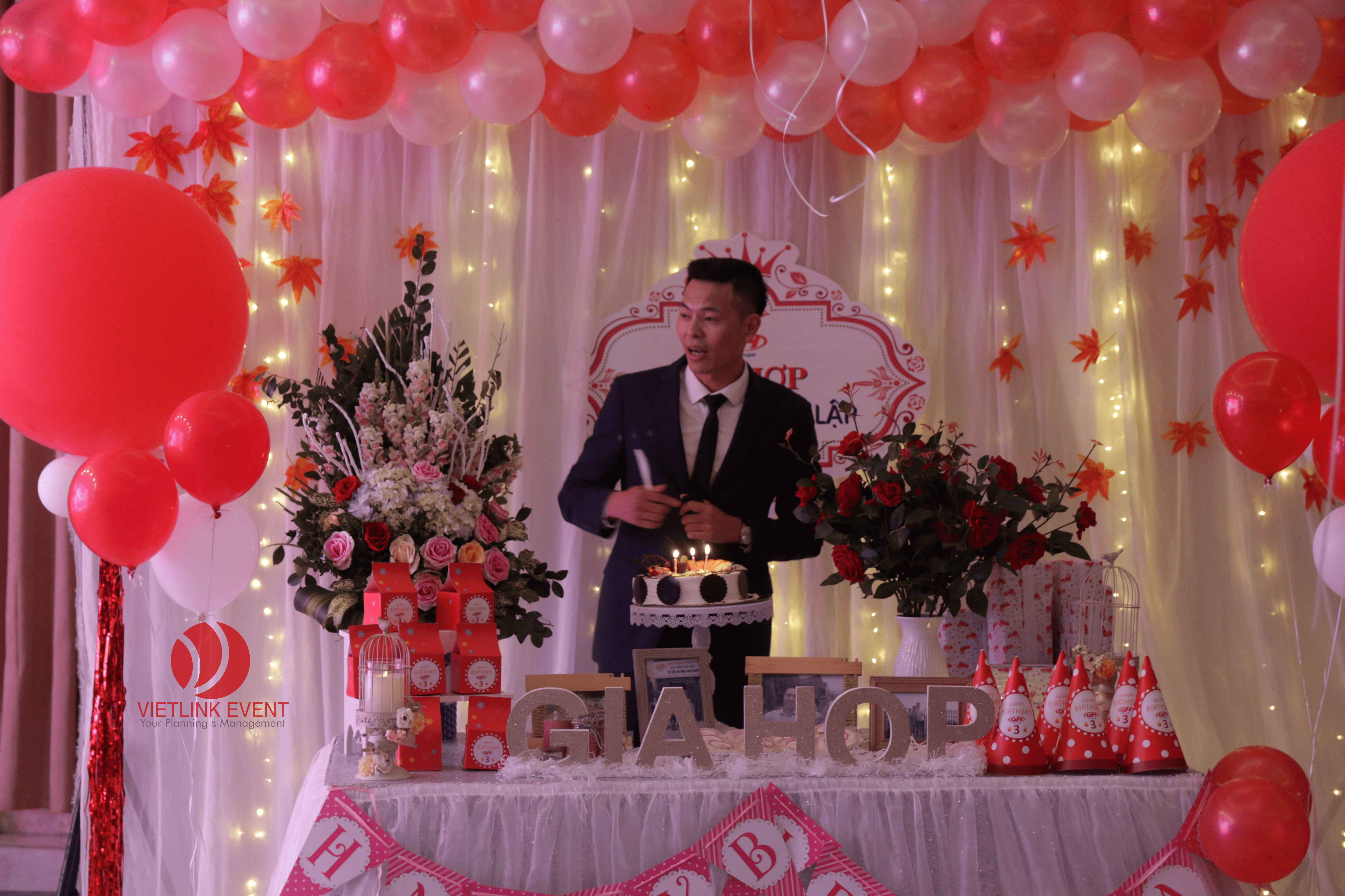Tổ chức Gala Dinner và sinh nhật cho công ty Gia Hợp