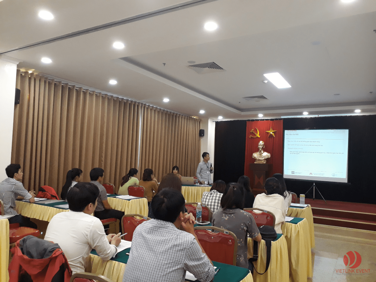 Tập huấn dự án RISE 2018 tại Nhà khách Bộ Quốc phòng