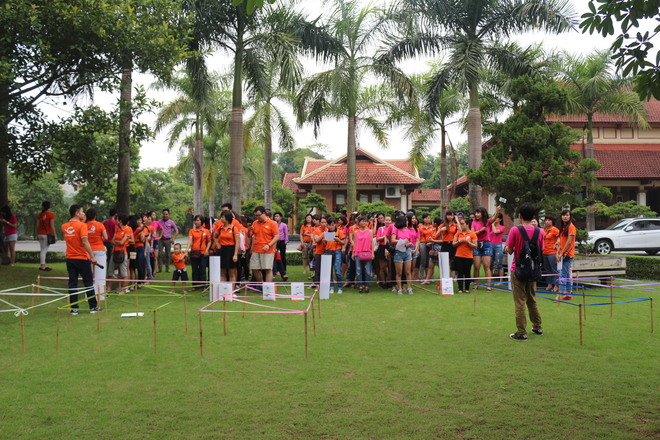 tổ chức team building Hoàng Long Resort