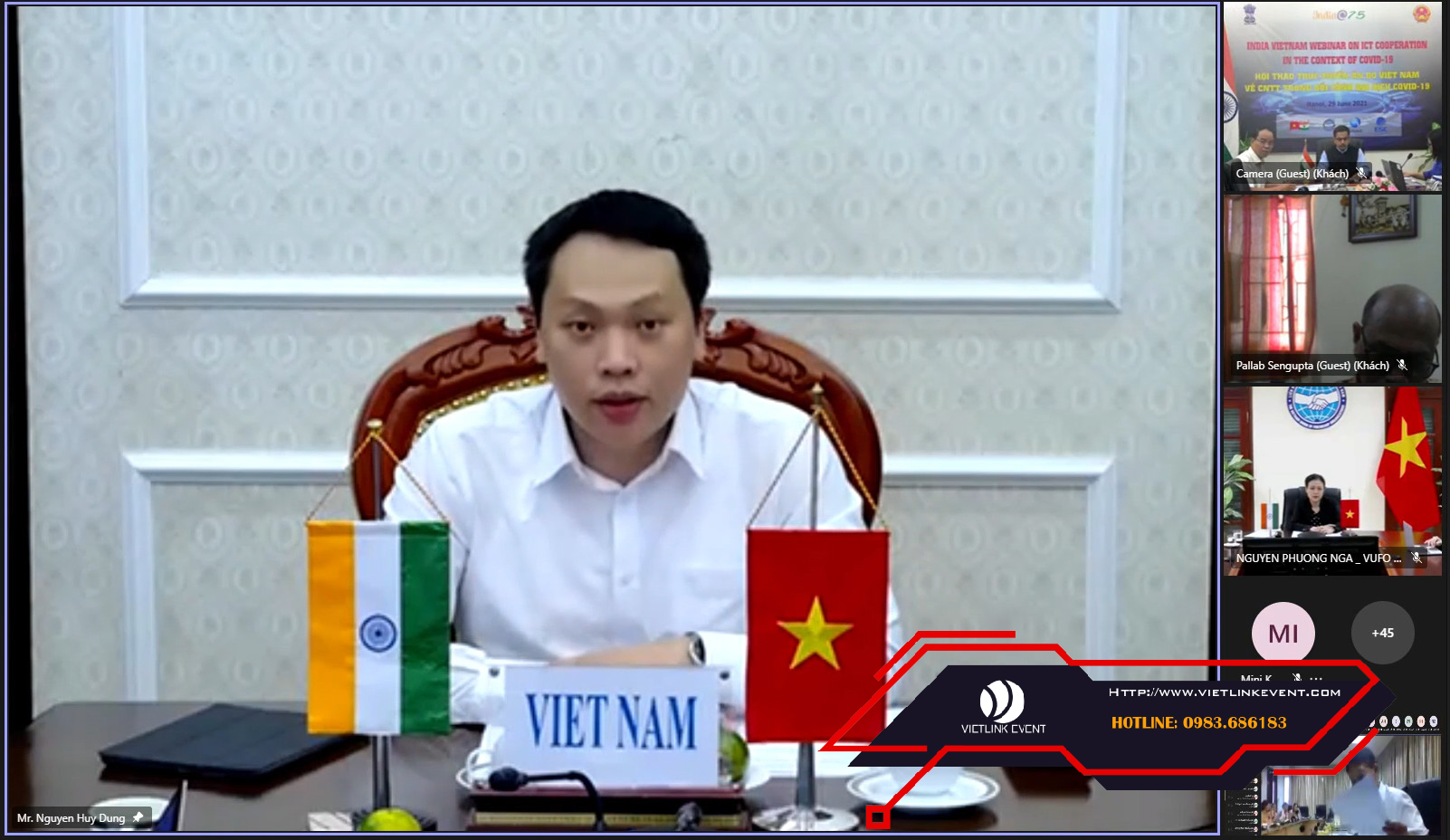 Tổ chức hội thảo trực tuyến