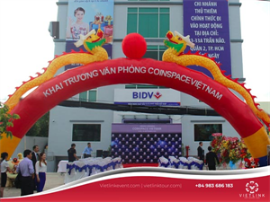 Cho thuê cổng hơi tại TP.HCM uy tín – VietLink Event