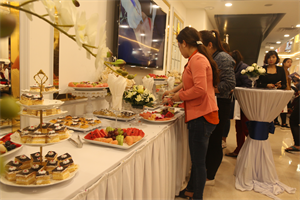 Tiệc Trà, cafe cho khai trương Koreans Spa ngày 17/03