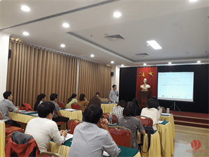 Tập huấn dự án RISE 2018 tại Nhà khách Bộ Quốc phòng