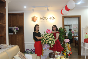 Tổ chức tiệc Teabreak khai trương cửa hàng SPa Mộc Hiền