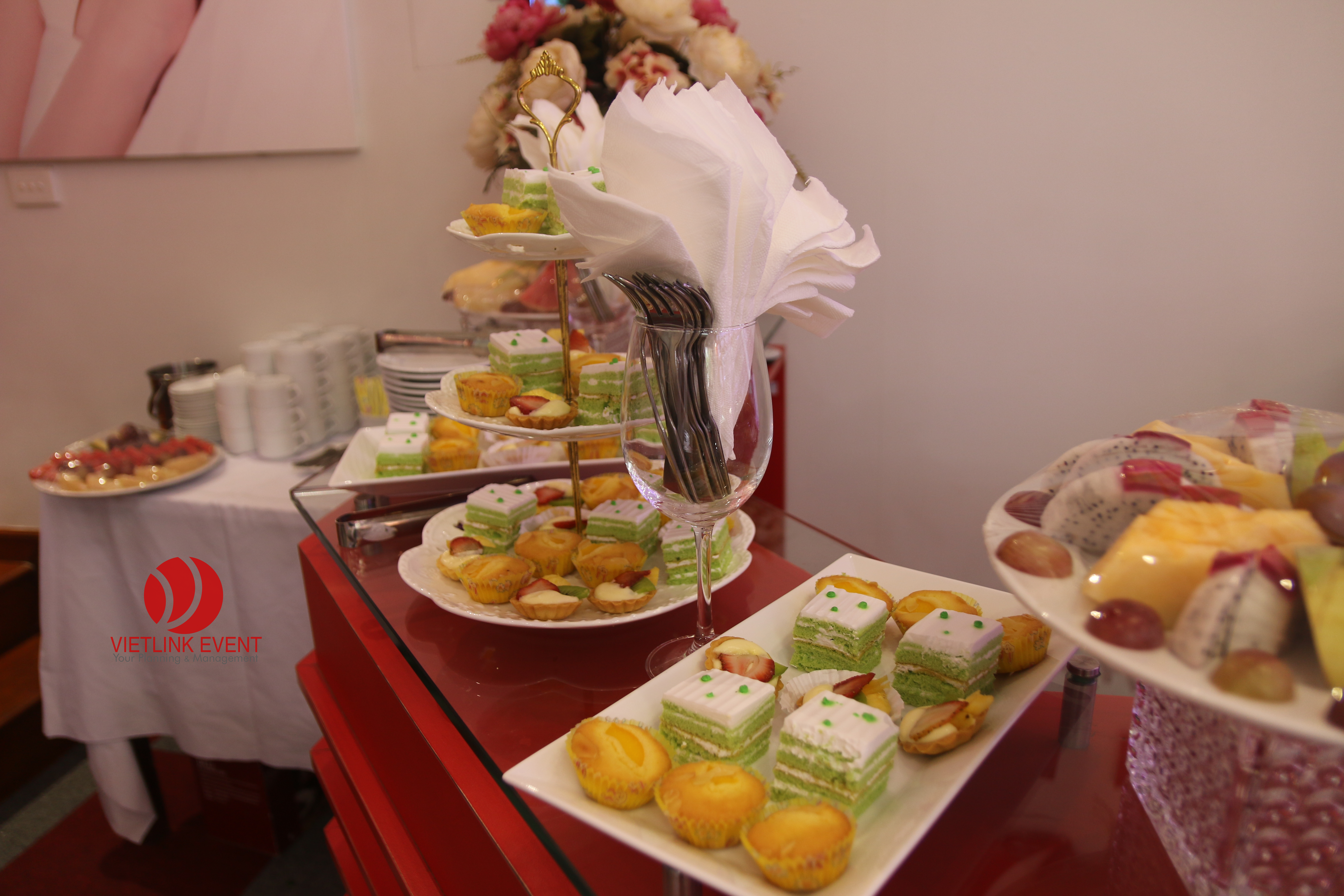 Tổ chức tiệc Teabreak cho công ty Tâm Hiếu