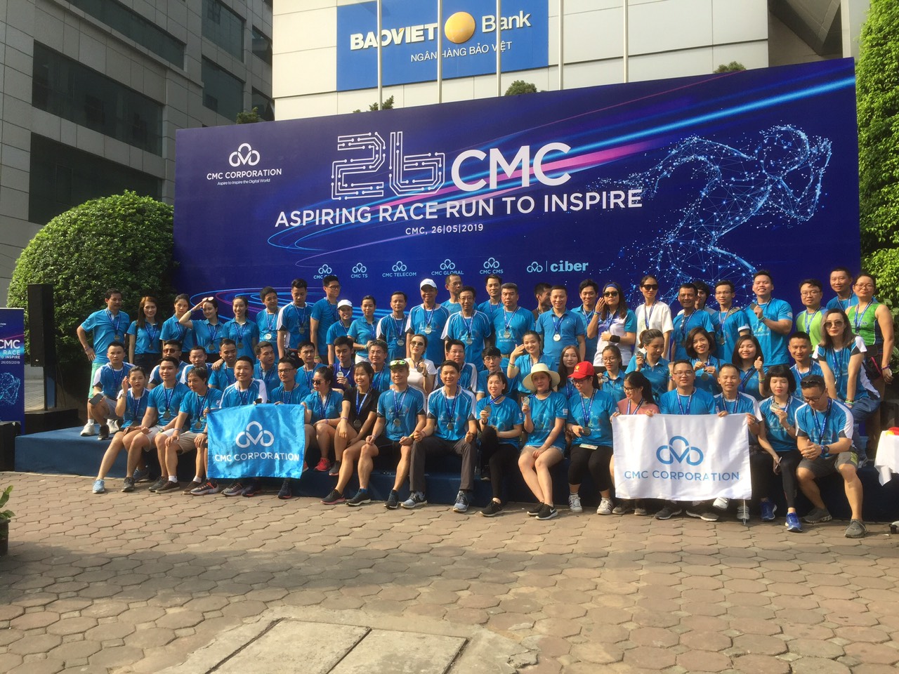 tổ chức giải chạy bộ