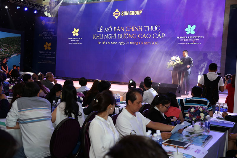 Tổ chức lễ mở bán dự án bds