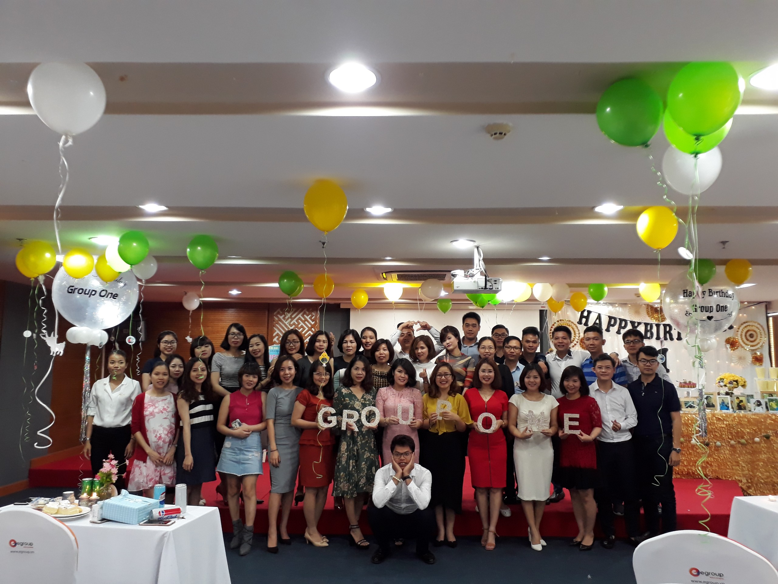 quy trình tổ chức sinh nhật